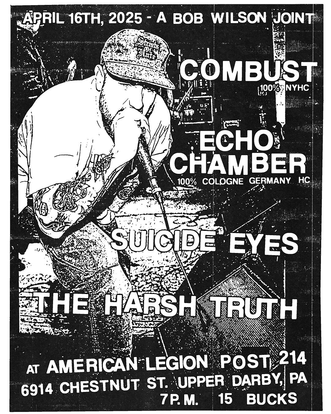 Combust, Echo Chamber, Suicide Eyes, The Harsh Truth