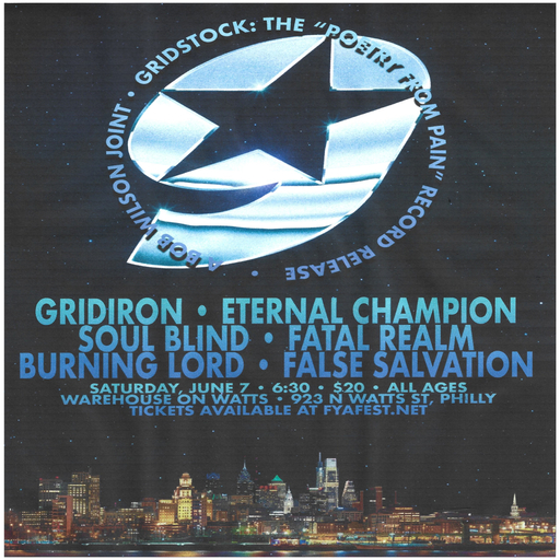 Gridiron “Poetry From Pain” record release