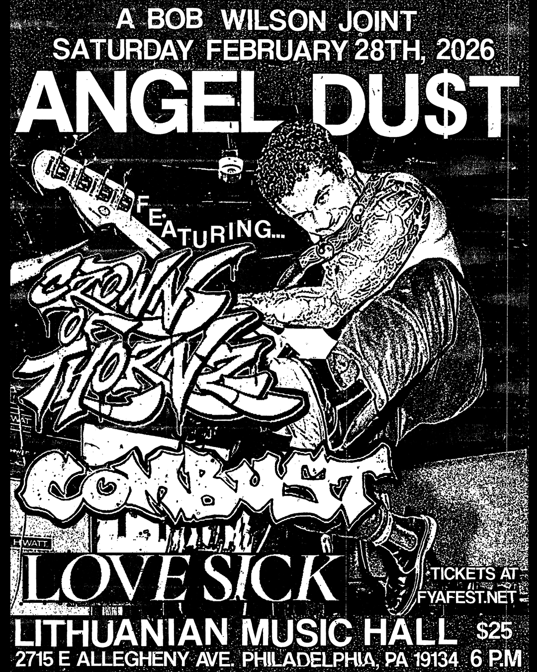 Angel Dust,Crown Of Thornz,Combust,Love Sick