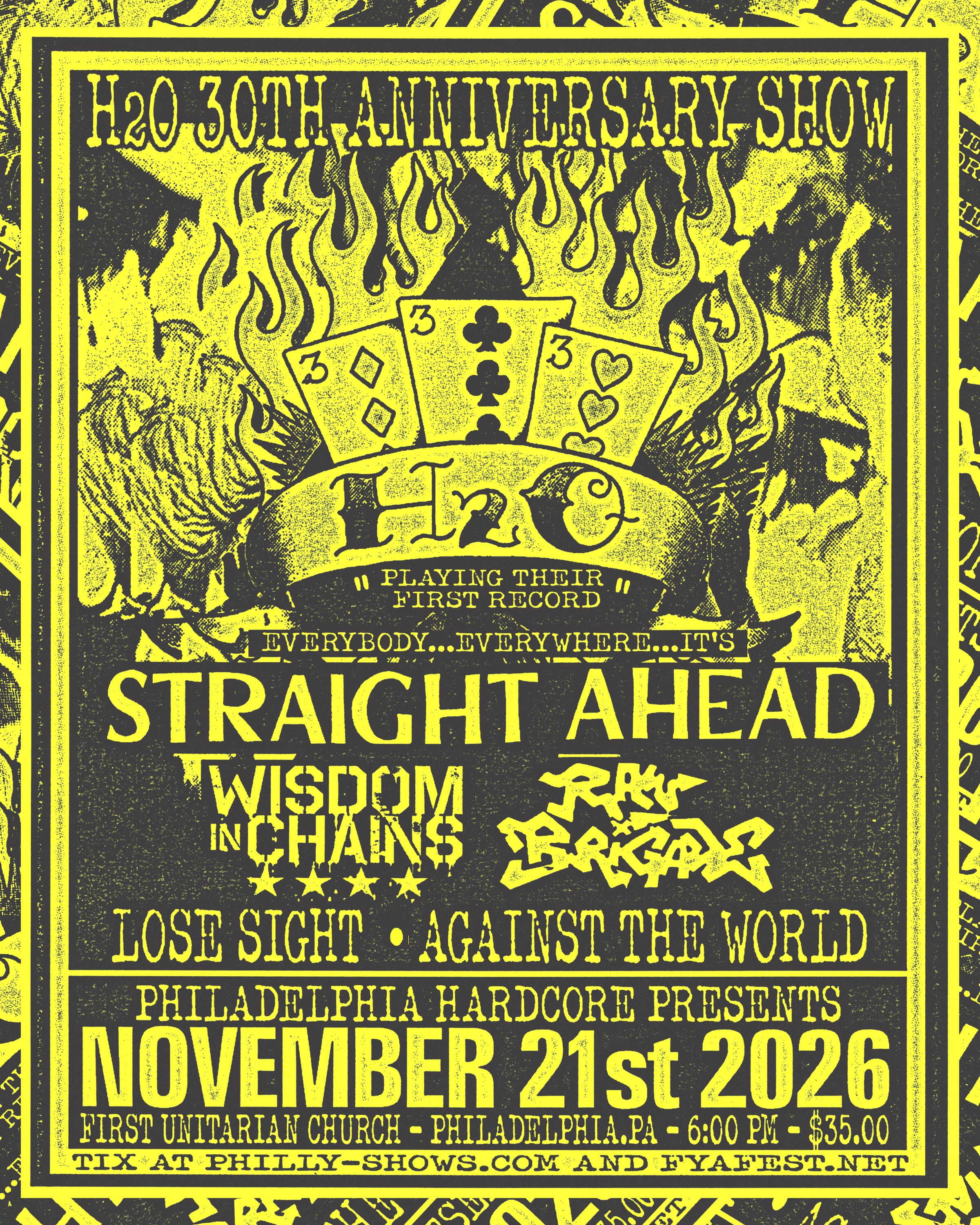 H20,Straight Ahead,Wisdom In Chains,Raw Brigade,Lose Sight,Against The World